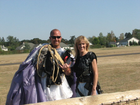 skydiving tandam