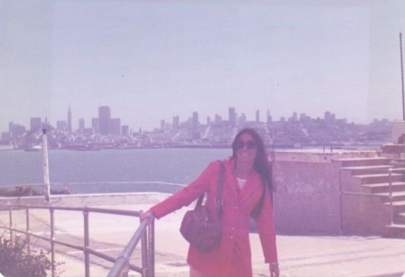 Barbara on Alcatraz
