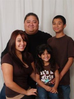 me and the kids in 2008