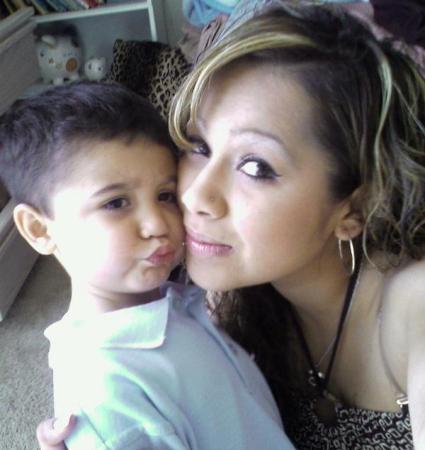 My hita Chantel, and her son Andres