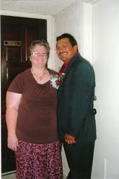 My husband Ernest and Me