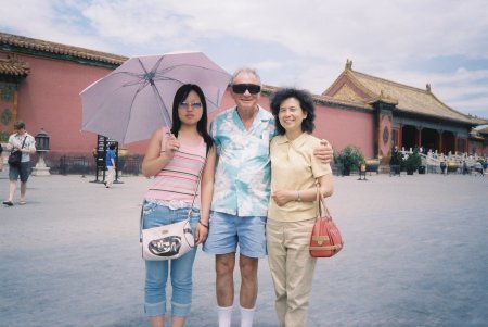 in the former Forbidden City in Beijing, China
