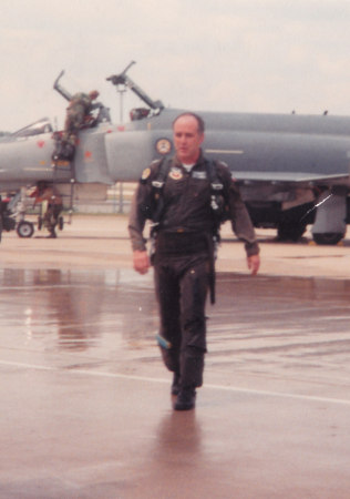 Last flight in the F-4 Phantom Aug 1991