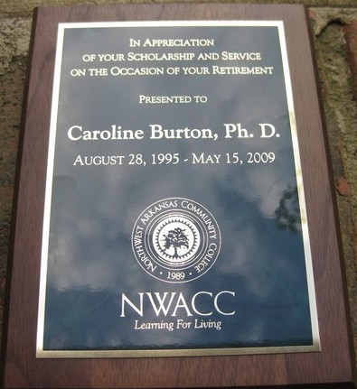 Retirement Plaque