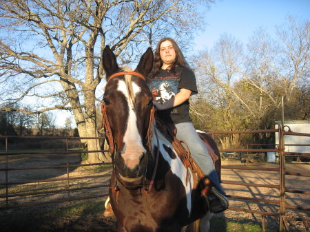 Jen & her horse Dottie