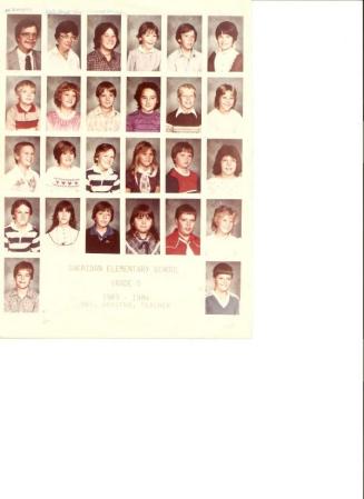 1983-1984 Teacher Mrs. Dykstra 5th grade