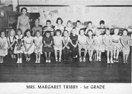 Mrs. Tribby&#39;s First Grade Class 1955-1956