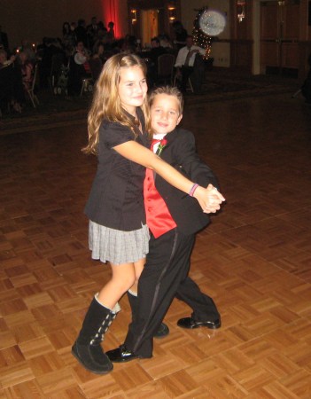 Taylor and Connor Dancing