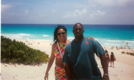 My Husband and I in Mexico