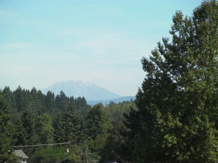 Mt. Saint Helens in the summer