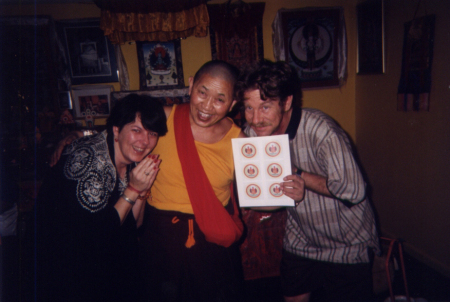 Jack & me with HE Garchen Rinpoche
