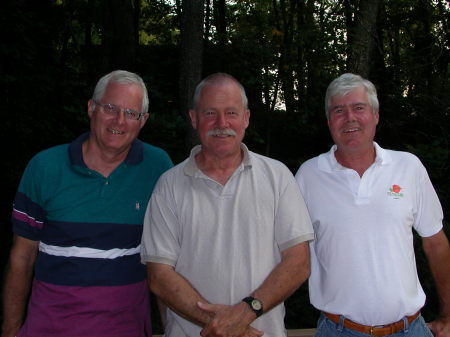 from left, brothers Dale, Jeff, and me: 2009
