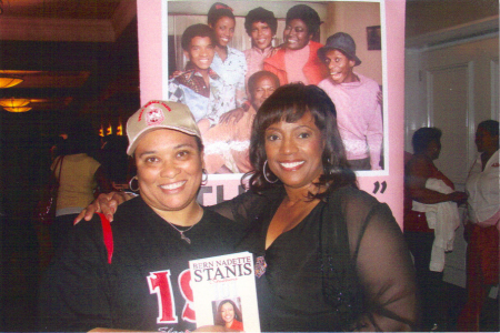 Me with Bernadette Stanis aka Thelma