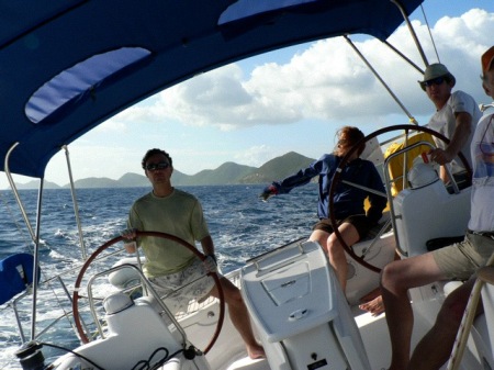 British Virgin Island sailing