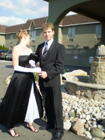 Jessica and Jared Prom 2009