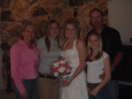 Anastasia and Family at Daughter's Prom