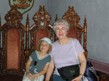 Rhi with grandma