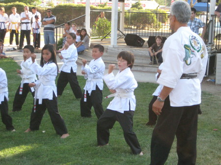 Brandon's Karate Class