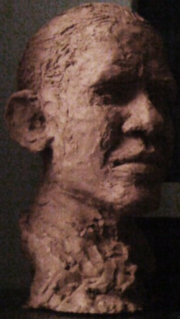 barack obama portrait bust