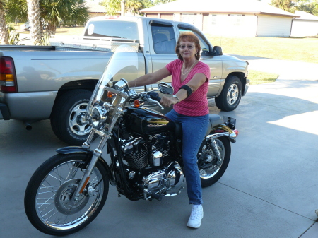 2006 Harley Sportster 1200 and me