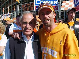 me and bob corker at tn. and alabama game