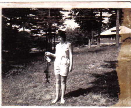 Linda at the lake 1962