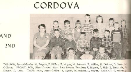 Cordova 1st & 2nd Grade 1957