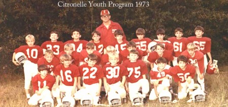Citronelle Youth Football Program 1973