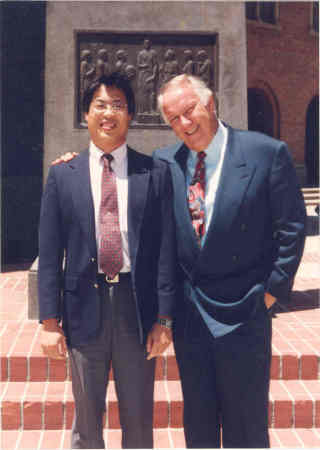 Me and USC Coach John Robinson, 1994