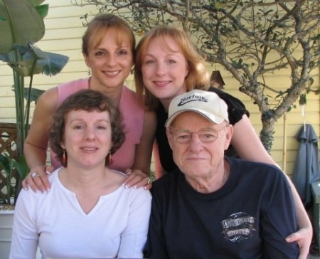 Me with Daughters 2008