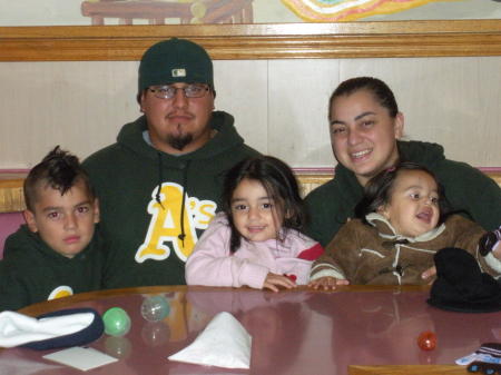 Amanda & her family