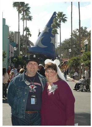 In front of the Sources hat, Disney MGM Studio