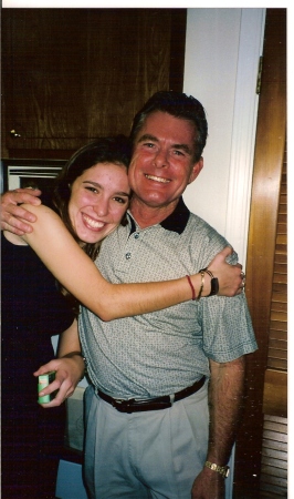 Courtney with her Step-Dad Don