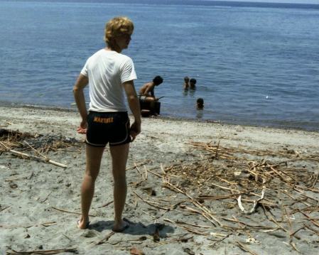 Adoption trunks, Zamboanguita, Philippines