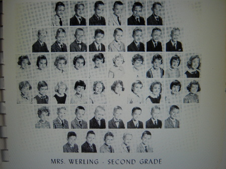 Mrs. Werling-2nd grade, taken 1961