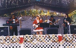 Playing at the Christmas Festival