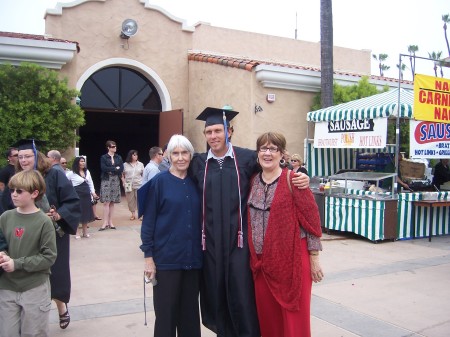 Corey, my mom and my sister