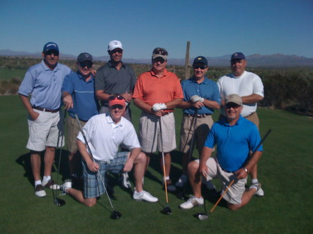 Arizona golfing with friends