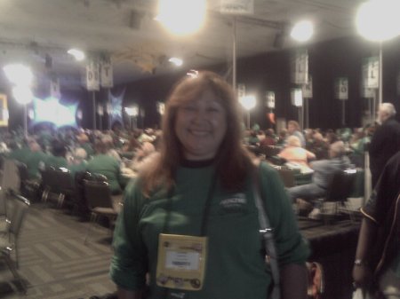 At AFSCME Convention