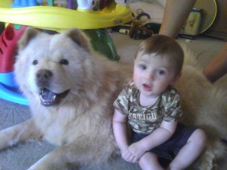 Alexander and grizzly