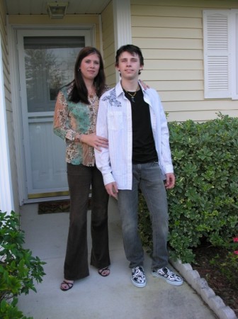 Aaron and Mom - 2006