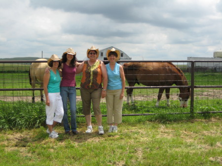 Wyoming, with my sisters, 2009