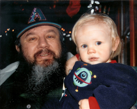 Cody and Grandpa Dan -Dec. 2008