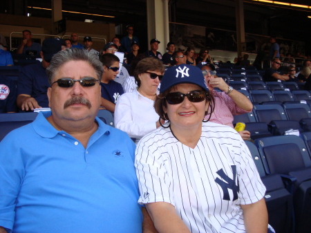 at Yankee Stadium