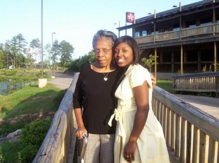 My mother and daughter