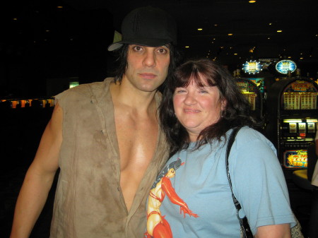 me and criss angel...vegas 10/08
