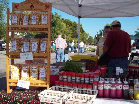 At the Farmers Market