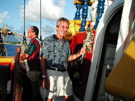 Pirate ship in Grand Caymans