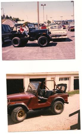 Two of my Jeep Toys(sold both reluctantly)