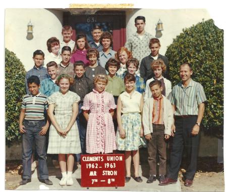 Clements Elementary School 1962 7th & 8 Grades